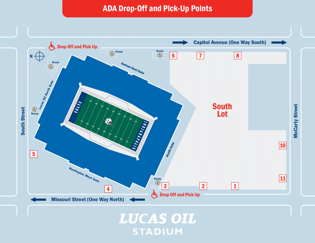 Lucas Oil Stadium Accessibility Overview